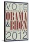 Vote Obama & Biden 2012-null-Stretched Canvas