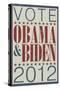 Vote Obama & Biden 2012-null-Stretched Canvas