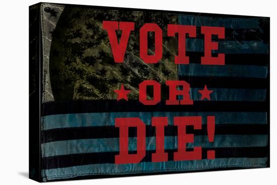 Vote Or Die-null-Stretched Canvas