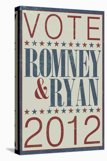 Vote Romney & Ryan 2012-null-Stretched Canvas