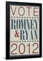 Vote Romney & Ryan 2012-null-Framed Poster