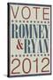 Vote Romney & Ryan 2012-null-Stretched Canvas