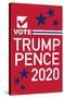 Vote - Trump/Pence 2020-Trends International-Stretched Canvas