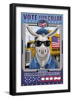 Vote Your Collar for a More Perfect Union-Richard Kelly-Framed Art Print