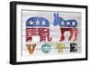 Vote-Design Turnpike-Framed Giclee Print