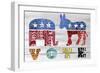 Vote-Design Turnpike-Framed Giclee Print