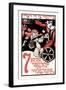 Voters to the Polls: Vote Ticket No. 7, Socialism-null-Framed Art Print