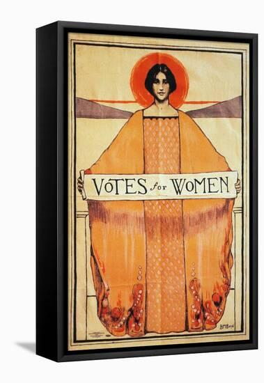 Votes For Women, 1911-null-Framed Stretched Canvas