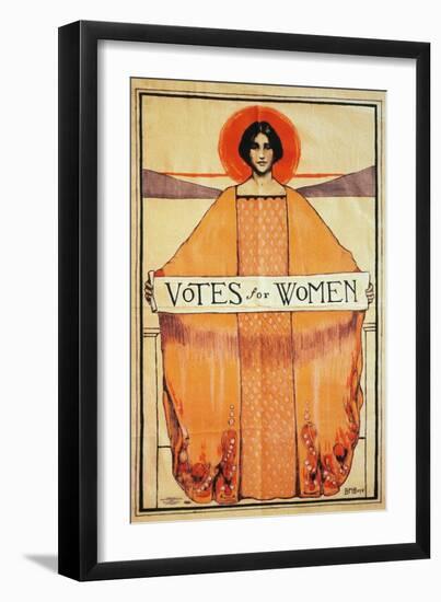 Votes For Women, 1911-null-Framed Giclee Print