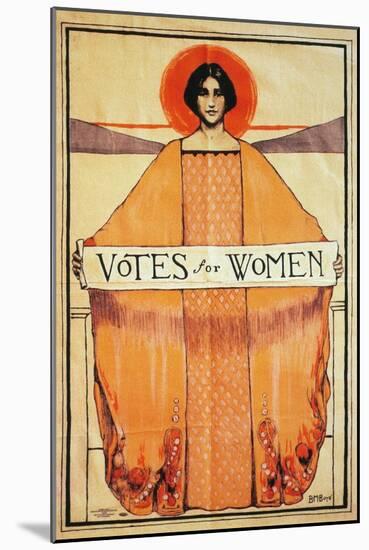 Votes For Women, 1911-null-Mounted Giclee Print