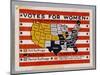 Votes for Women Stamp-David J. Frent-Mounted Giclee Print