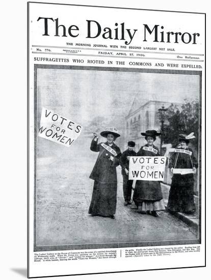 Votes for Women-null-Mounted Photographic Print