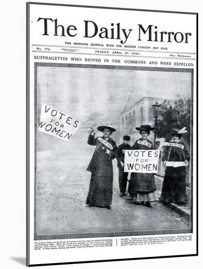 Votes for Women-null-Mounted Photographic Print
