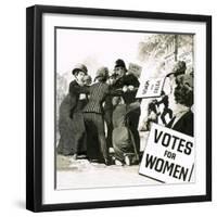 Votes for Women-English School-Framed Giclee Print