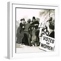 Votes for Women-English School-Framed Giclee Print