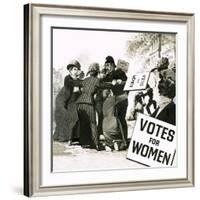 Votes for Women-English School-Framed Giclee Print