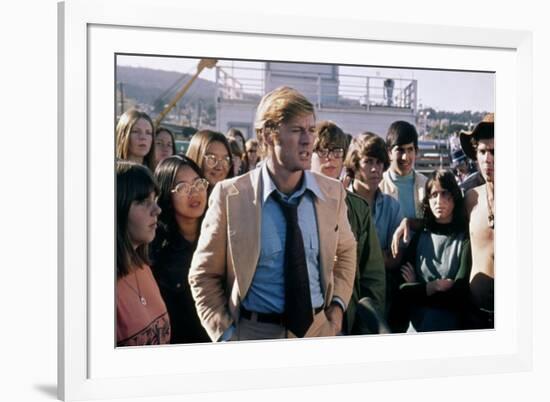 Votez McKay THE CANDIDATE by MichaelRitchie with Robert Redford, 1972 (photo)-null-Framed Photo