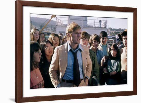 Votez McKay THE CANDIDATE by MichaelRitchie with Robert Redford, 1972 (photo)-null-Framed Photo