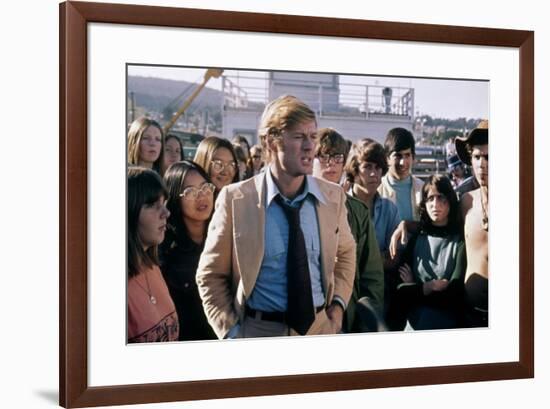 Votez McKay THE CANDIDATE by MichaelRitchie with Robert Redford, 1972 (photo)-null-Framed Photo