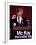 Votez McKay THE CANDIDATE by MichaelRitchie with Robert Redford, 1972 (photo)-null-Framed Photo