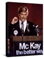 Votez McKay THE CANDIDATE by MichaelRitchie with Robert Redford, 1972 (photo)-null-Stretched Canvas