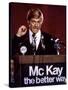 Votez McKay THE CANDIDATE by MichaelRitchie with Robert Redford, 1972 (photo)-null-Stretched Canvas