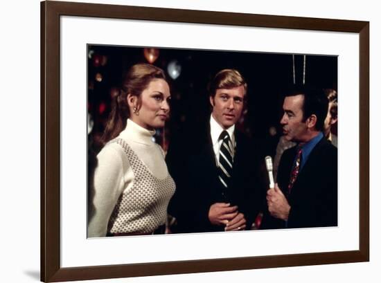 Votez McKay THE CANDIDATE by MichaelRitchie with Robert Redford and Karen Carlson, 1972 (photo)-null-Framed Photo