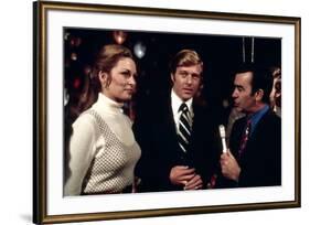 Votez McKay THE CANDIDATE by MichaelRitchie with Robert Redford and Karen Carlson, 1972 (photo)-null-Framed Photo