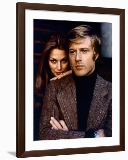 Votez McKay THE CANDIDATE by MichaelRitchie with Robert Redford and Karen Carlson, 1972 (photo)-null-Framed Photo
