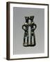 Votive Bronze Statuette Representing a Man and a Woman-null-Framed Giclee Print