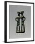 Votive Bronze Statuette Representing a Man and a Woman-null-Framed Giclee Print