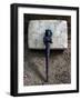 Votive Nail-Pointed Statue and Tablet with Cuneiform Writing-null-Framed Giclee Print