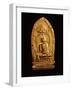 Votive Plaque Depicting Buddha Subduing Mara-null-Framed Giclee Print