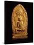 Votive Plaque Depicting Buddha Subduing Mara-null-Stretched Canvas