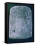 Votive Stele Dedicated by His Brother to a Man from Ermant, Near Thebes, Ancient Egypt-null-Framed Stretched Canvas