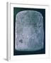 Votive Stele Dedicated by His Brother to a Man from Ermant, Near Thebes, Ancient Egypt-null-Framed Photographic Print