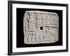 Votive Tablet Relief of Urnanshe, King of Lagash-null-Framed Photographic Print
