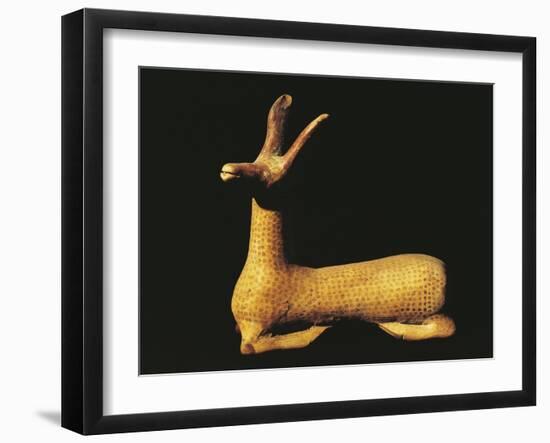 Votive Zoomorphic Clay Manufacture, from Campania Region-null-Framed Giclee Print