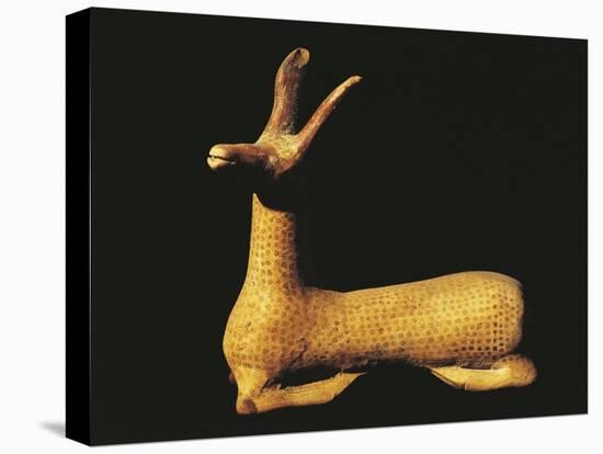 Votive Zoomorphic Clay Manufacture, from Campania Region-null-Stretched Canvas