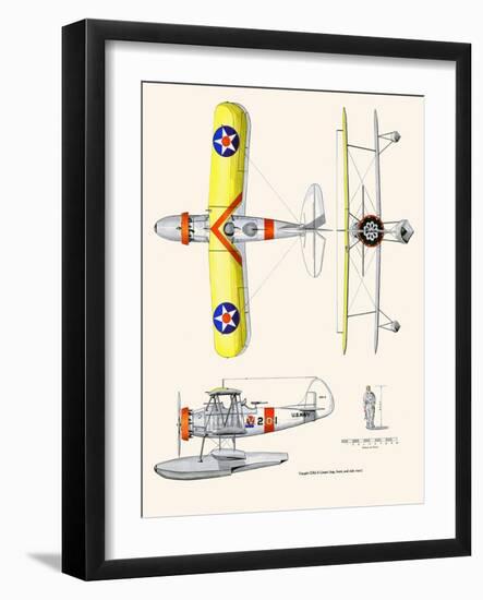 Vought 03U-3 Corsair-John T. McCoy Jr.-Framed Art Print