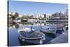 Voulismeni Lake, Agios Nikolaos, Crete, Greek Islands, Greece, Europe-Markus Lange-Stretched Canvas