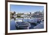 Voulismeni Lake, Agios Nikolaos, Crete, Greek Islands, Greece, Europe-Markus Lange-Framed Photographic Print