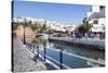 Voulismeni Lake, Agios Nikolaos, Lasithi, Crete, Greek Islands, Greece, Europe-Markus Lange-Stretched Canvas