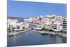 Voulismeni Lake, Agios Nikolaos, Lasithi, Crete, Greek Islands, Greece, Europe-Markus Lange-Mounted Photographic Print