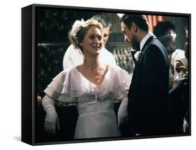 Voyage au bout by l'enfer THE DEER HUNTER by Michael Cimino with Meryl Streep and Robert by Niro, 1-null-Framed Stretched Canvas