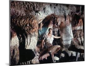 Voyage au centre by la terre JOURNEY TO THE CENTER OF THE EARTH by HenryLevin with Pat Boone, 1959 -null-Mounted Photo