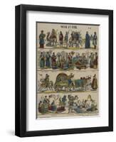 Voyage aux Indes-null-Framed Premium Giclee Print