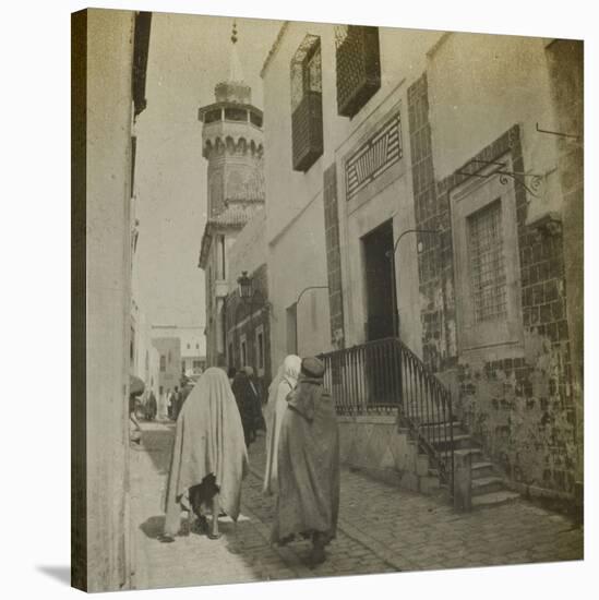 Voyage en Tunisie : scène de rue à Tunis-Henri Jacques Edouard Evenepoel-Stretched Canvas