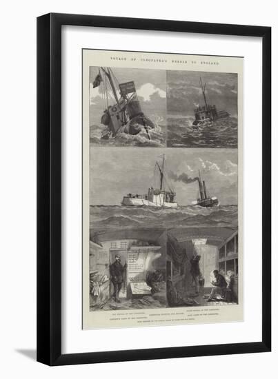 Voyage of Cleopatra's Needle to England-null-Framed Giclee Print