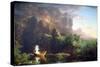 Voyage Of Life-Childhood-Thomas Cole-Stretched Canvas